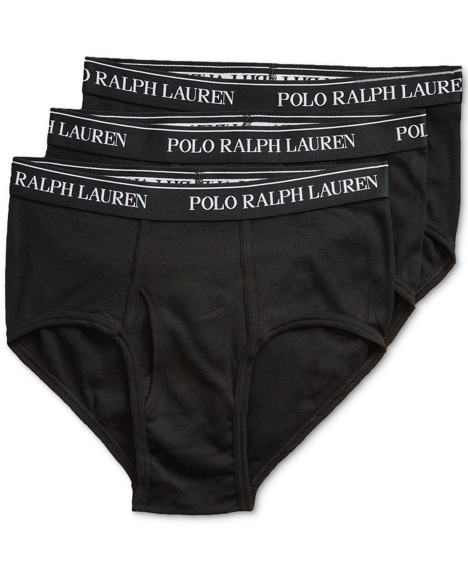 Мужские хлопковые трусы Polo Ralph Lauren 3-Pack Big & Tall Briefs