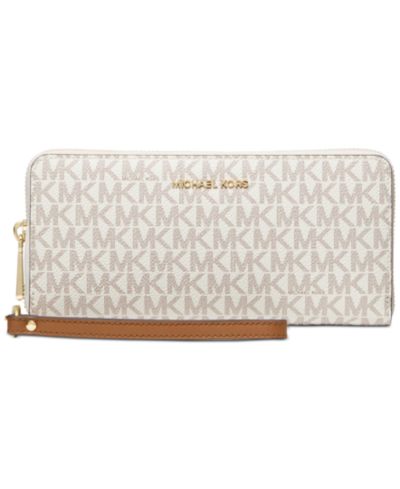 Континентальный кошелек Michael Kors Logo Jet Set Travel