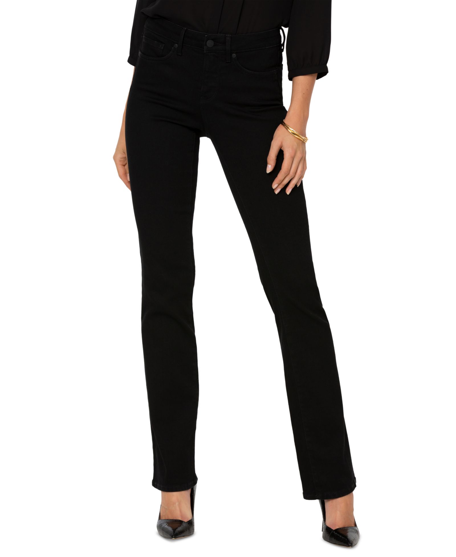 NYDJ Barbara Tummy-Control Bootcut Jeans