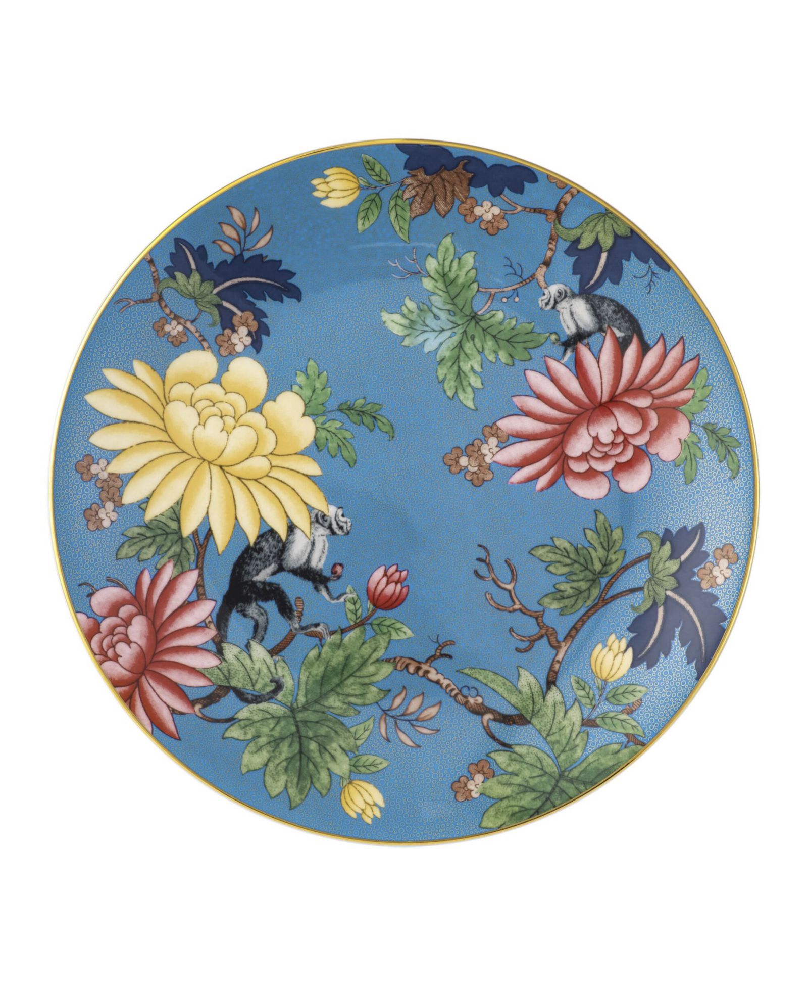 Wedgwood Wonderlust Sapphire Garden тарелка Coupe