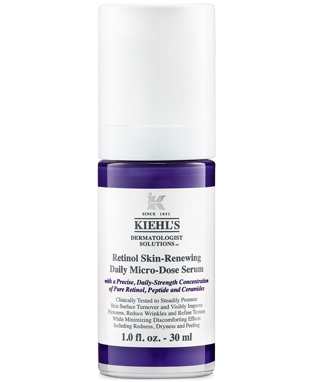 Kiehl's Since 1851 Micro-Dose Anti-Aging Retinol Serum with Ceramides and Peptide, 1-oz.