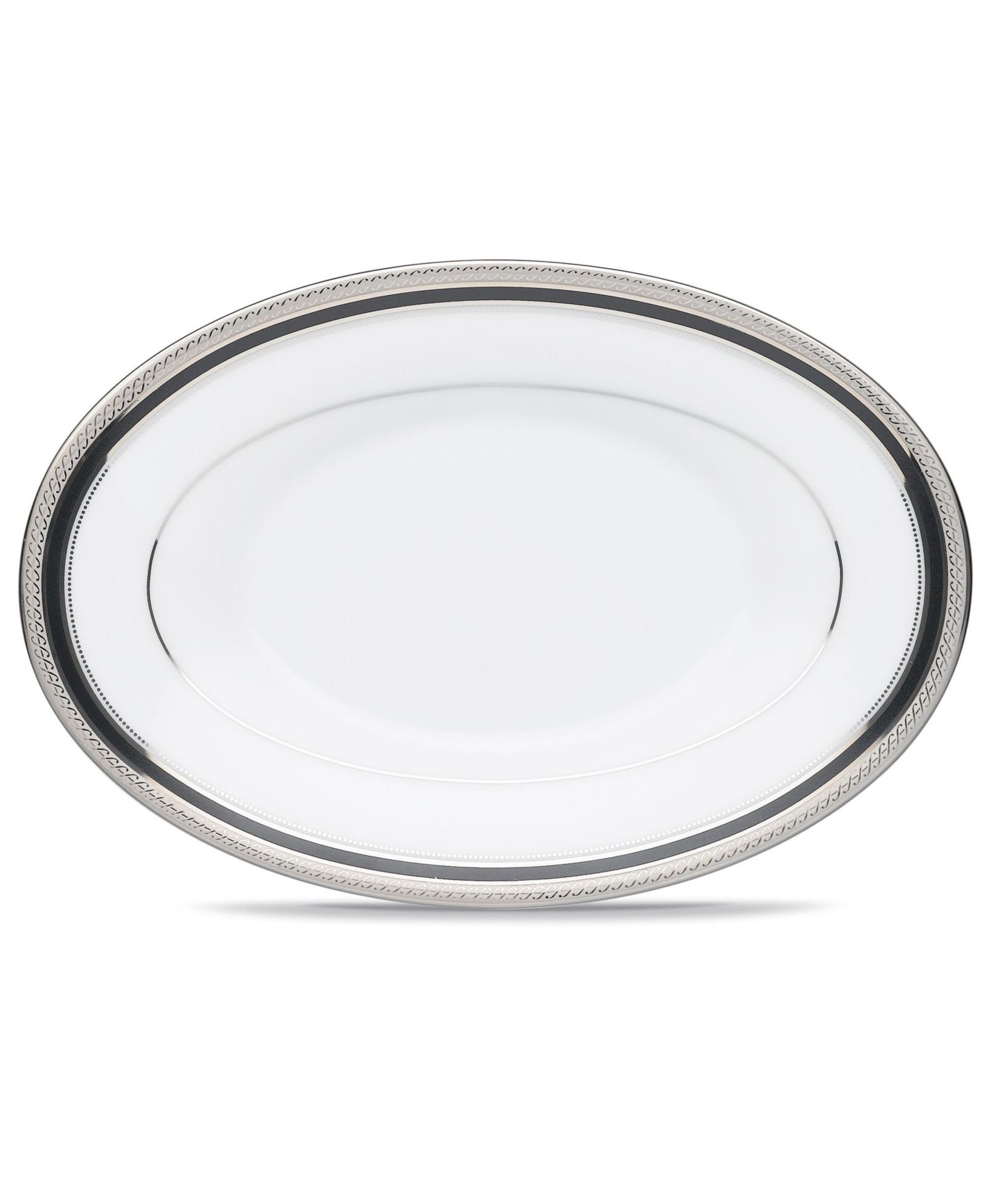 Noritake Austin Platinum поднос для масла/закусок, 8"