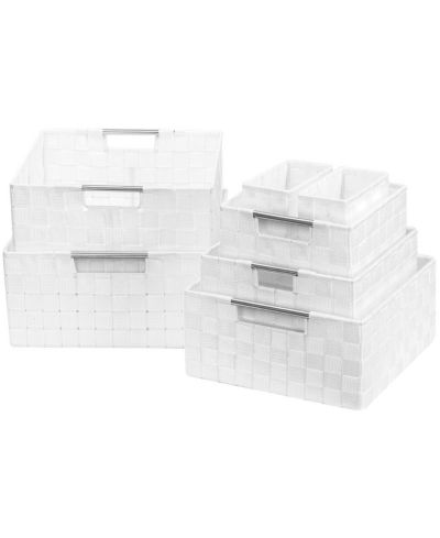 Набор из 7 плетеных корзин Sorbus