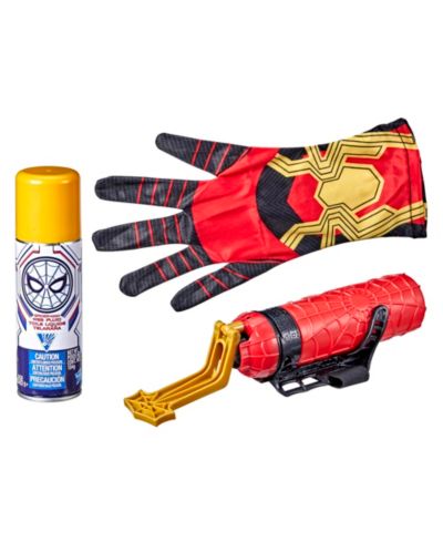 Spider-Man No Way Home 2-in-1 3-Piece Web Slinger and Glove Set, Ages 5+
