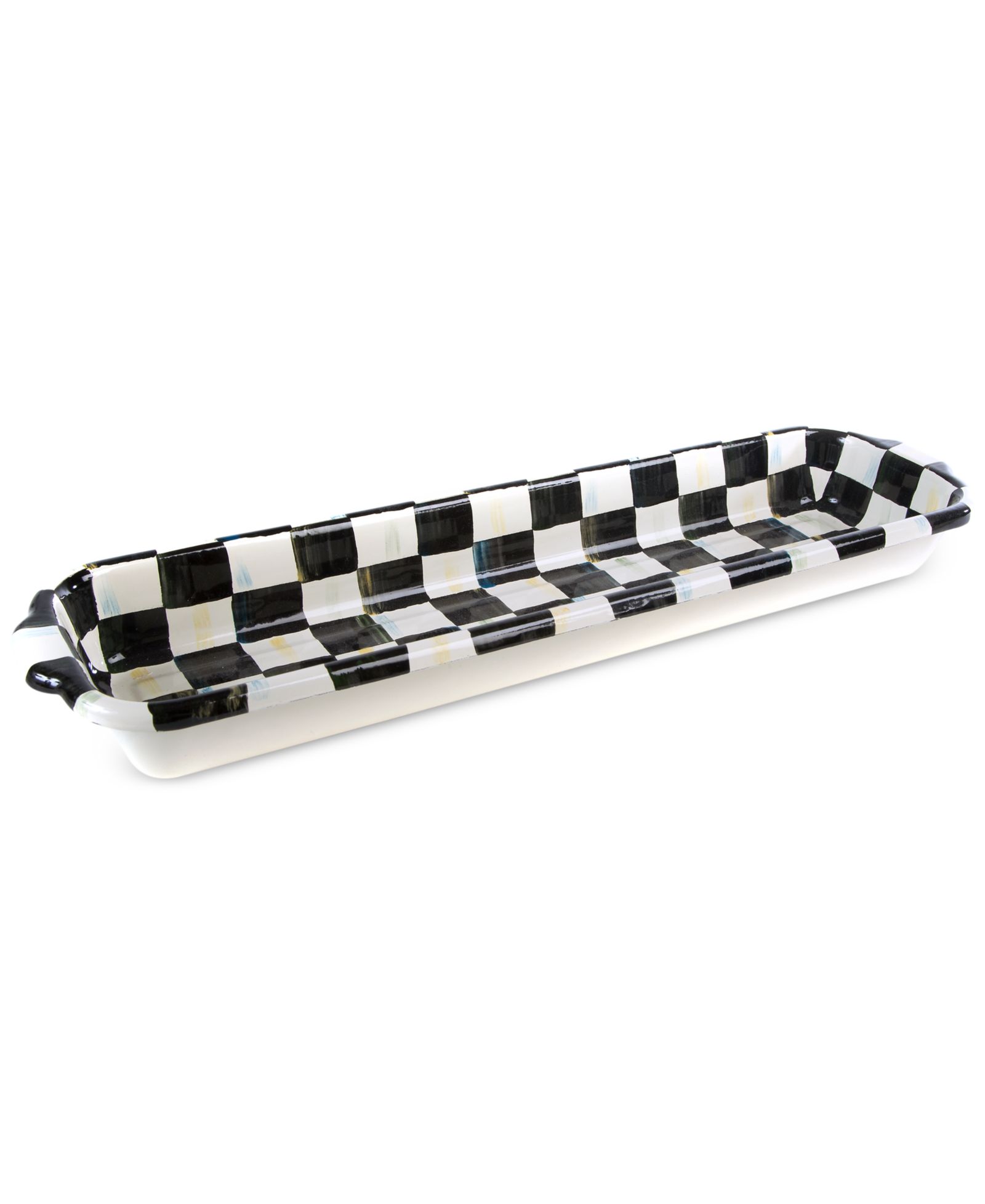 Блюдо Mackenzie-Childs Courtly Check Baguette