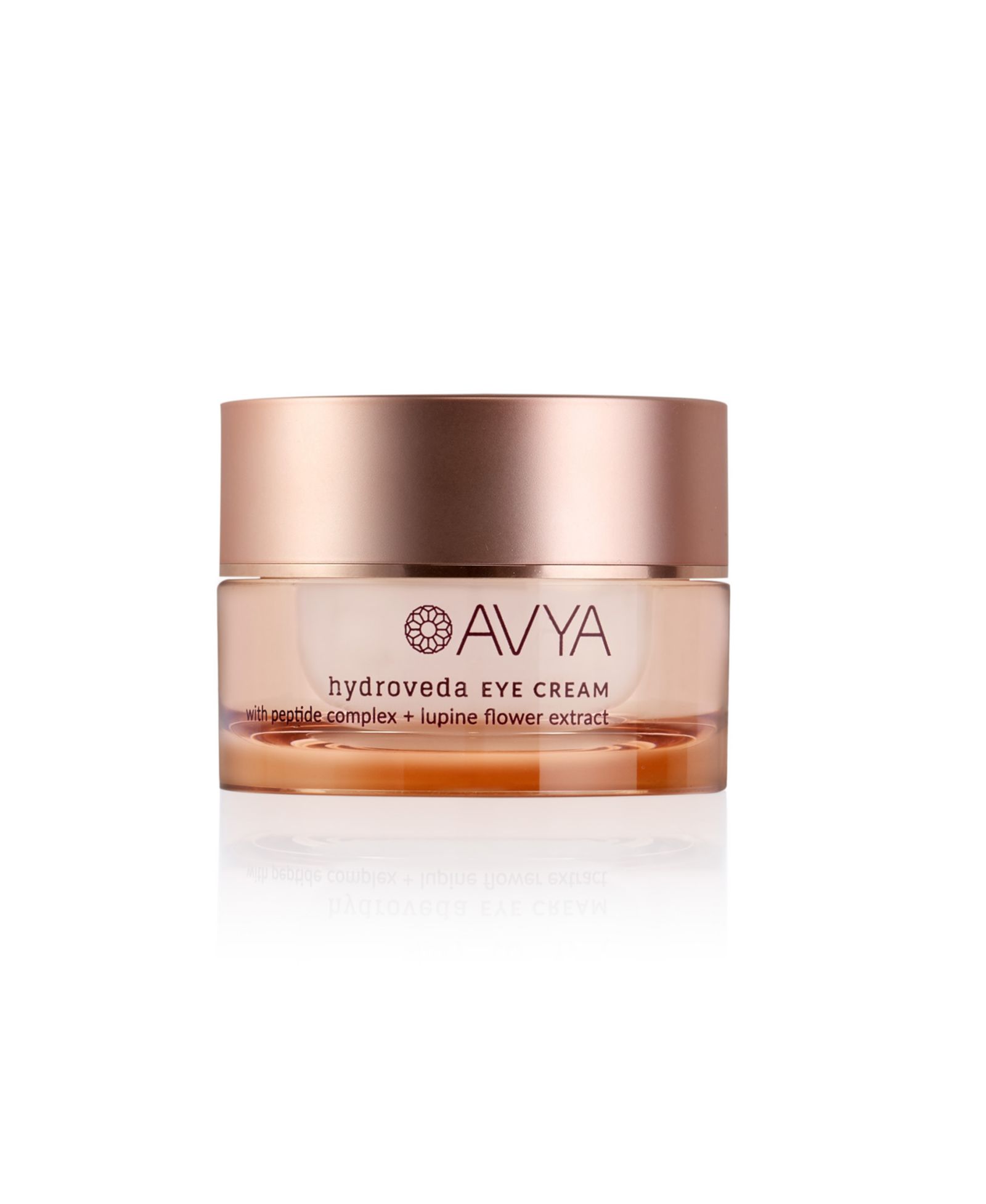 Avya Hydroveda Крем для глаз с пептидным комплексом и цветком люпина, 0.5 oz