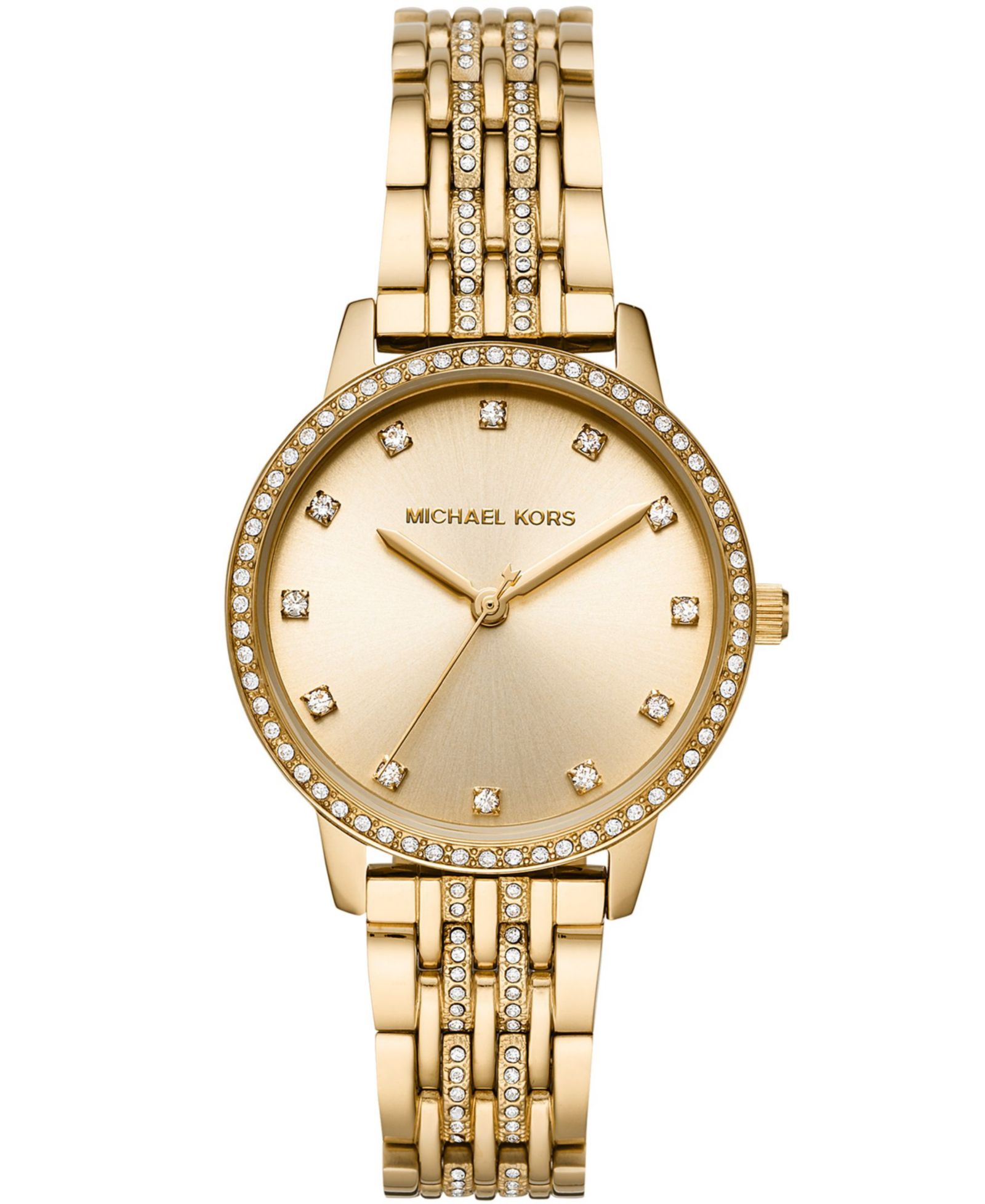 Michael Kors Женские часы Melissa Gold-Tone Stainless Steel 35mm