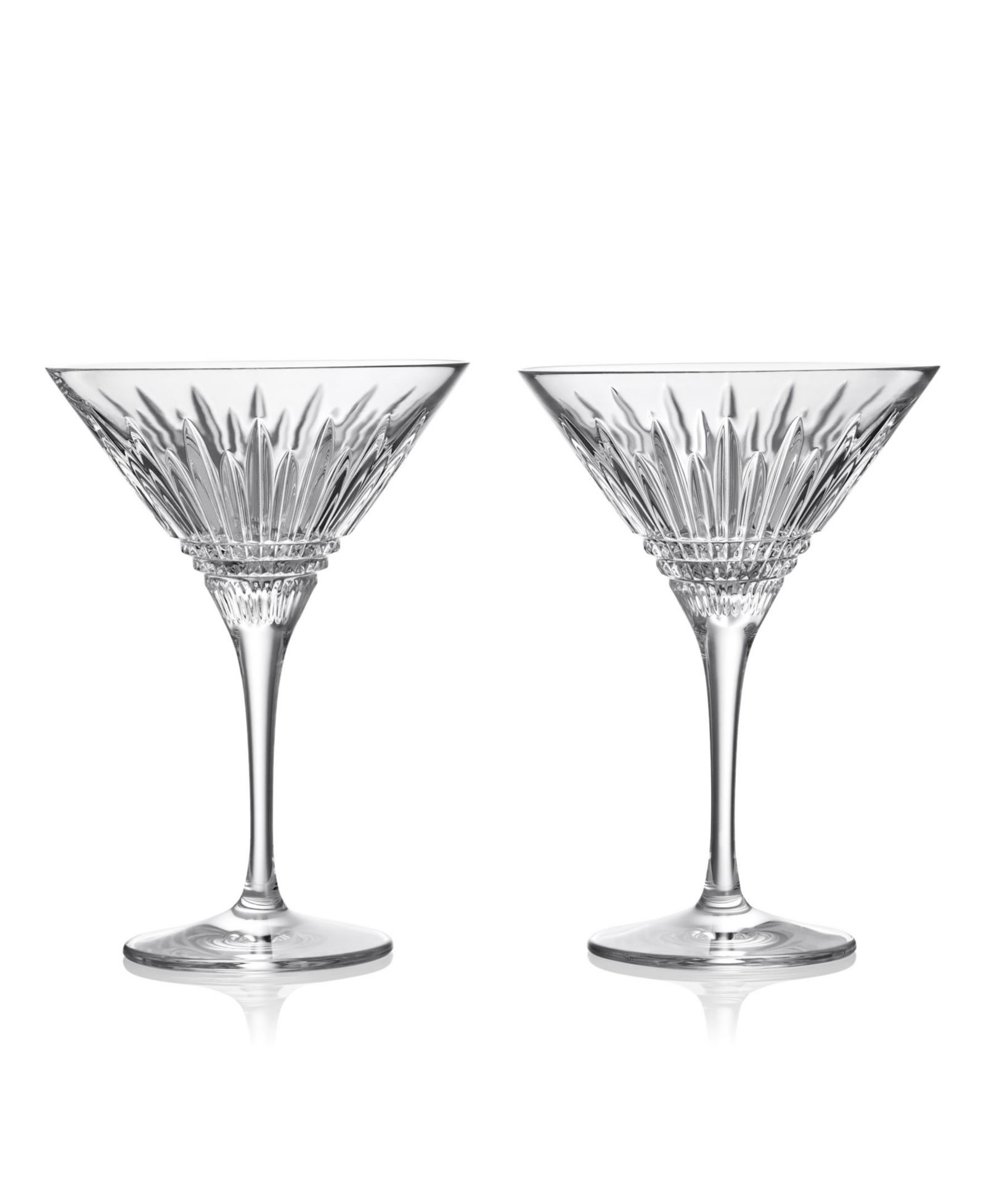 Набор бокалов для мартини Waterford Lismore Diamond, 2 шт.