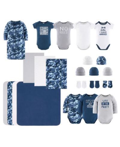 The Peanutshell набор одежды для новорожденных мальчиков, Navy, Grey