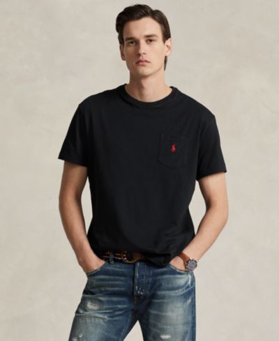 Мужская футболка Polo Ralph Lauren Men's Classic-Fit Crewneck Pocket
