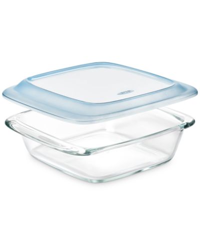 OXO Стеклянная форма для запекания с крышкой, 2-Qt