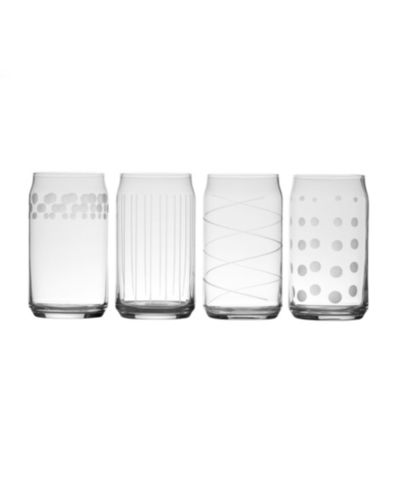 Mikasa Cheers Seltzer Glasses, Set of 4