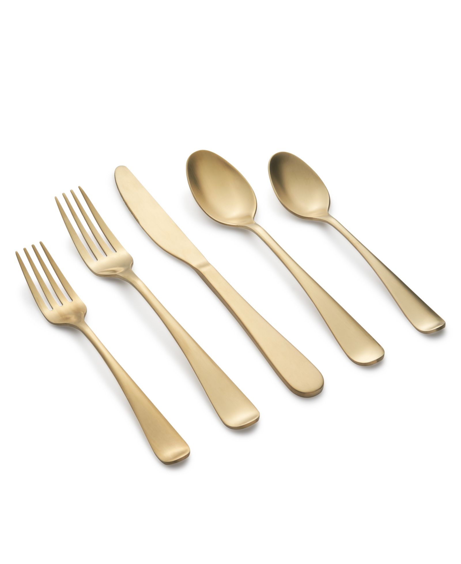 Набор столовых приборов Cambridge Silversmiths Rhiannon Champagne Satin 20-Piece