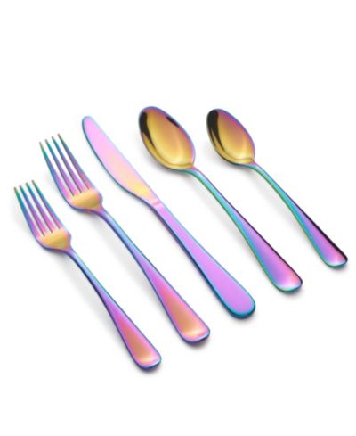 Столовый набор Cambridge Silversmiths Rhiannon Rainbow Mirror, 20 предметов