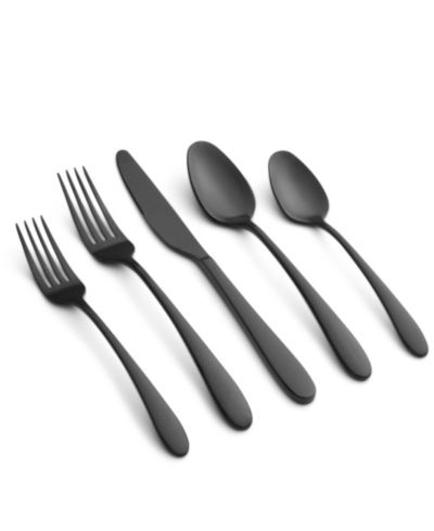 Столовый набор Cambridge Silversmiths Poet Black Satin 20-Piece Service for 4