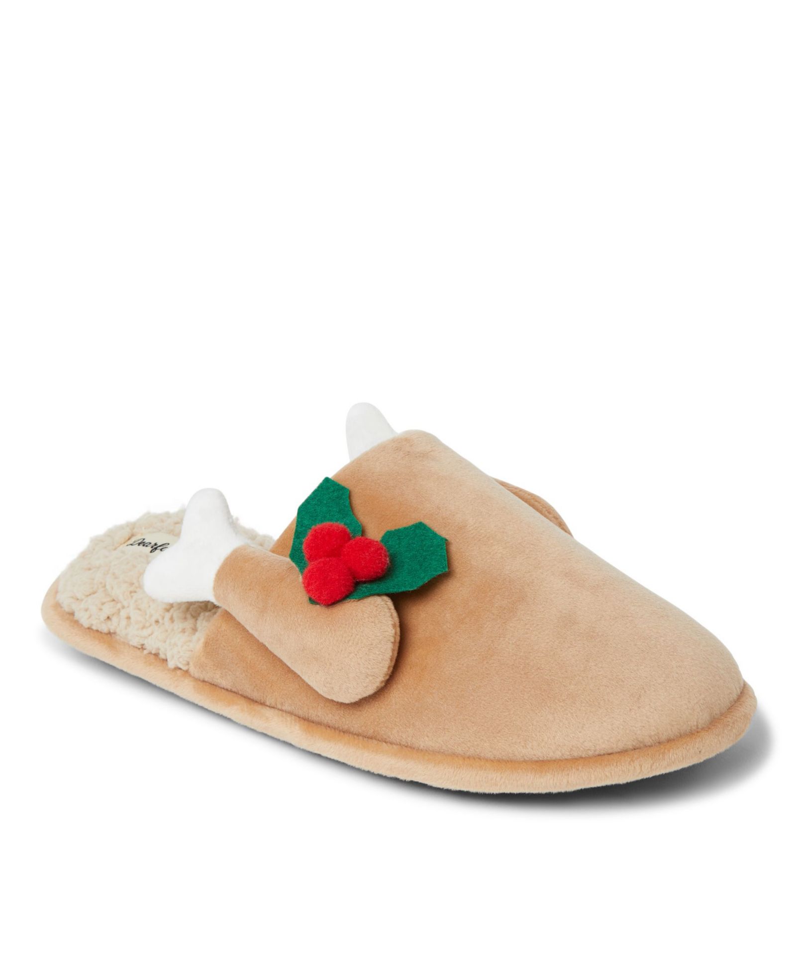 Мужские тапочки Dearfoams Carson Holiday