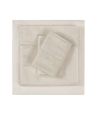 Christian Siriano New York 300 Thread Count Cotton Sateen 3-Pc. Sheet Set, King