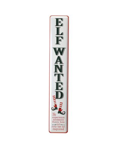 National Tree Company Настенный знак Elf Wanted 47"