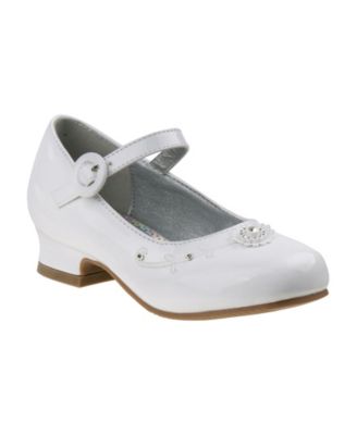 Josmo Girls’ Little Kid 1-13Y Mary Jane Low-Heel Flower Girl Dress Shoes