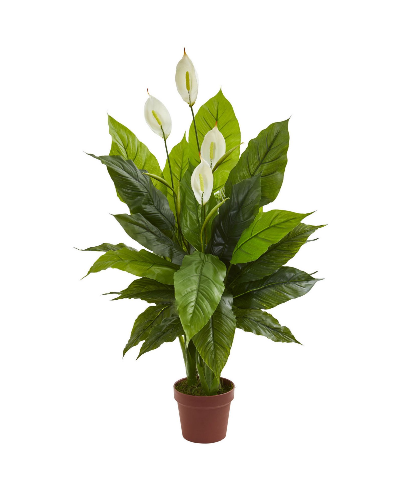 Искусственное растение Spathiphyllum 42" Real Touch