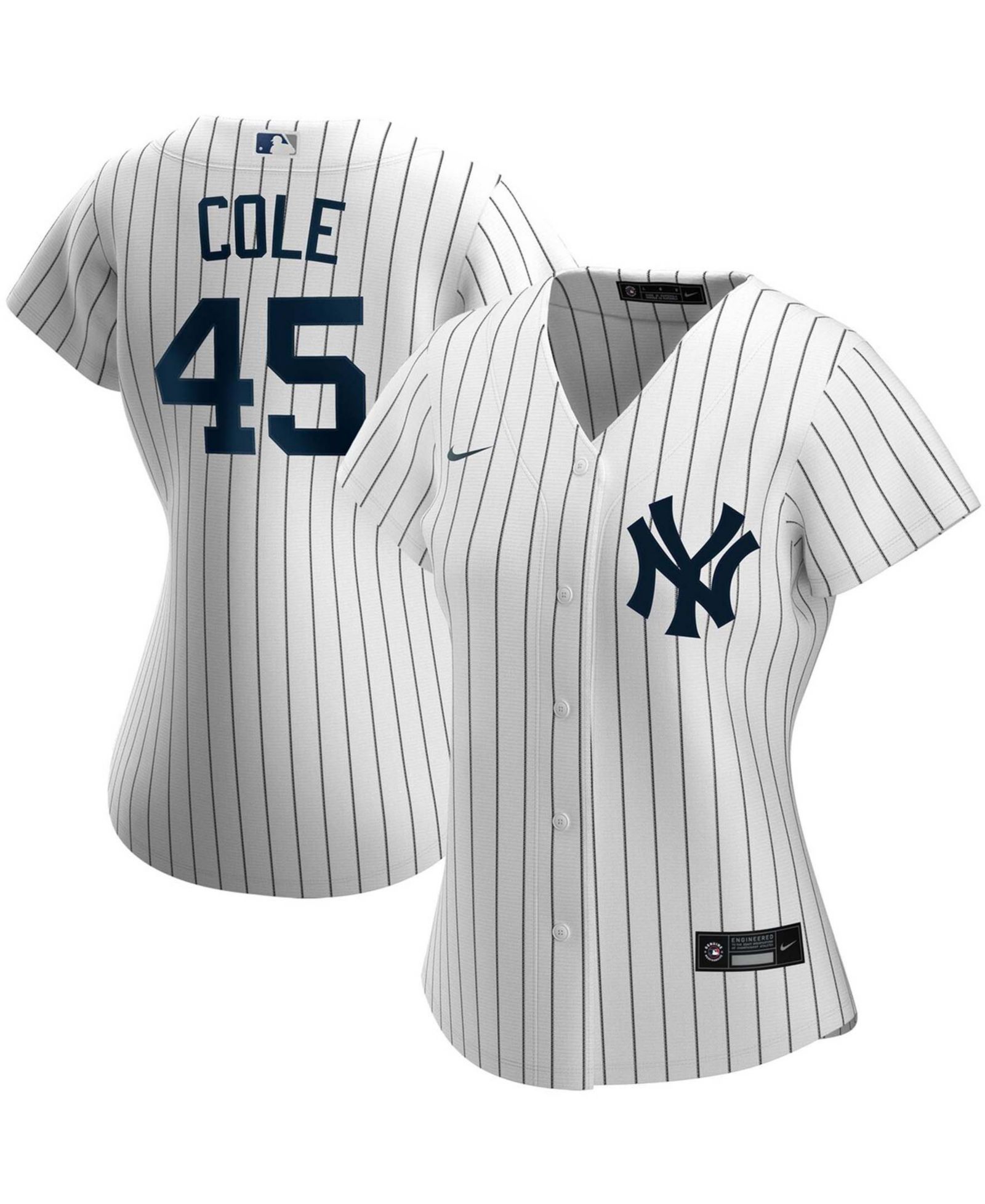 Женская джерси Nike Gerrit Cole White New York Yankees Home Replica Player