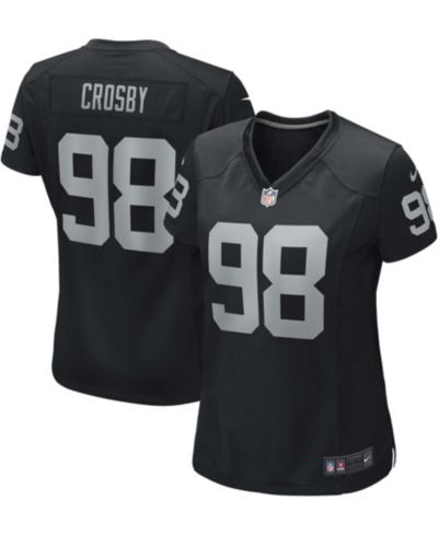 Женская джерси Nike Maxx Crosby Black Las Vegas Raiders