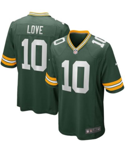 Мужская джерси Jordan Love Green Bay Packers Game Jersey от Nike