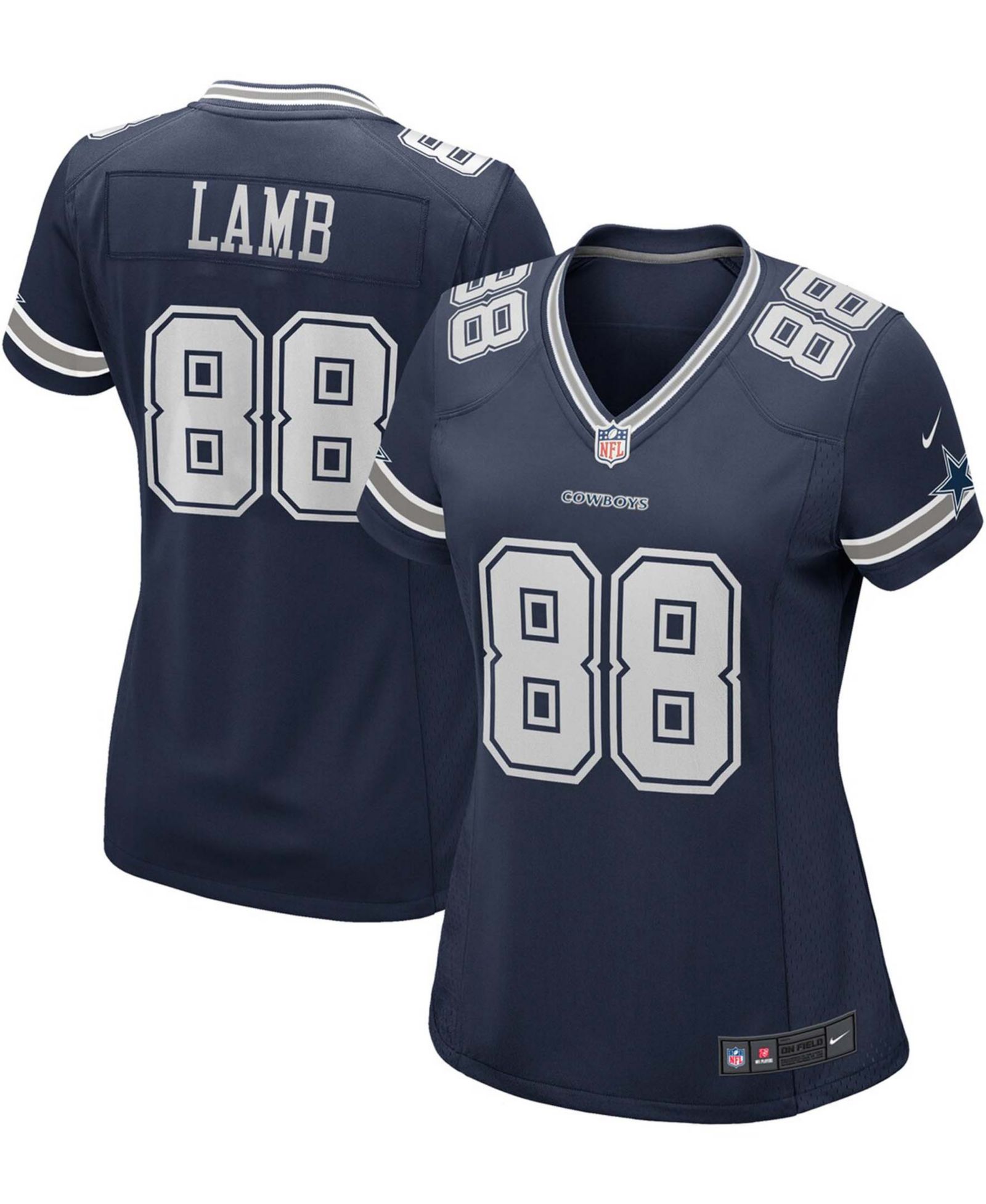 Женская джерси Nike CeeDee Lamb Dallas Cowboys Game