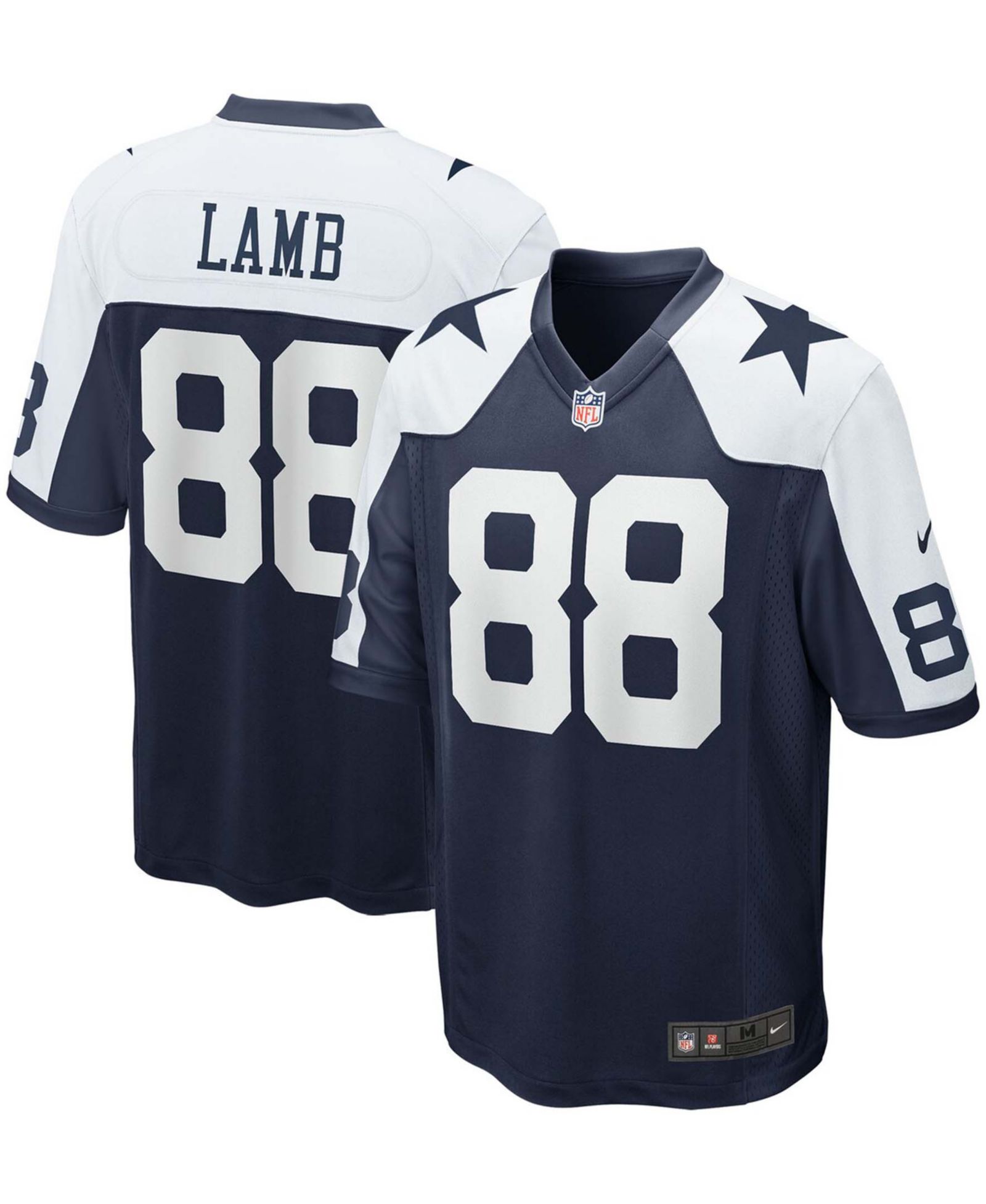 Мужская джерси Nike CeeDee Lamb Dallas Cowboys Alternate Game Team