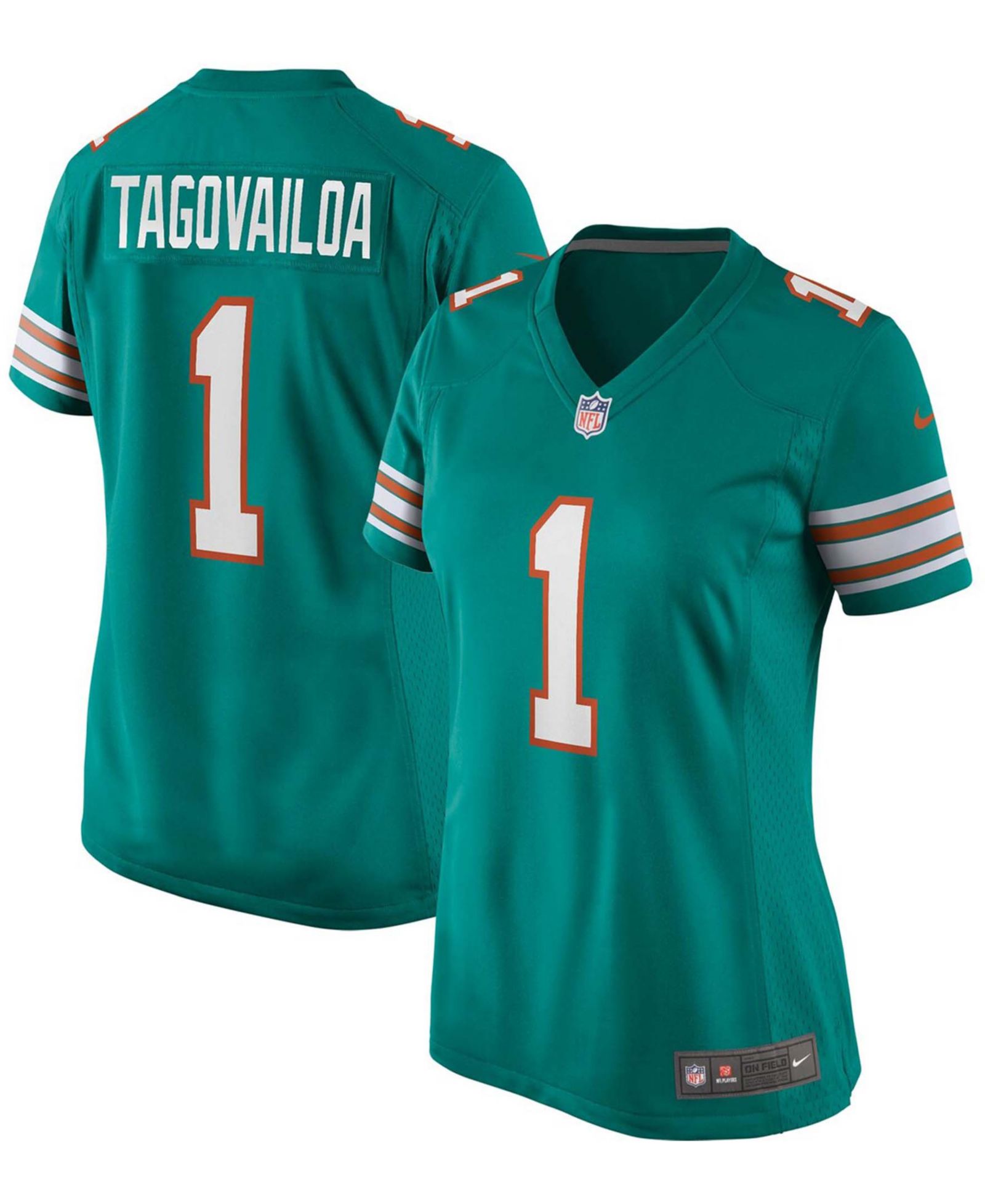 Женская джерси Nike Tua Tagovailoa Miami Dolphins Alternate Game