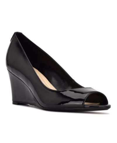 Женские туфли Nine West Cape 9x9 Peep Toe Wedges