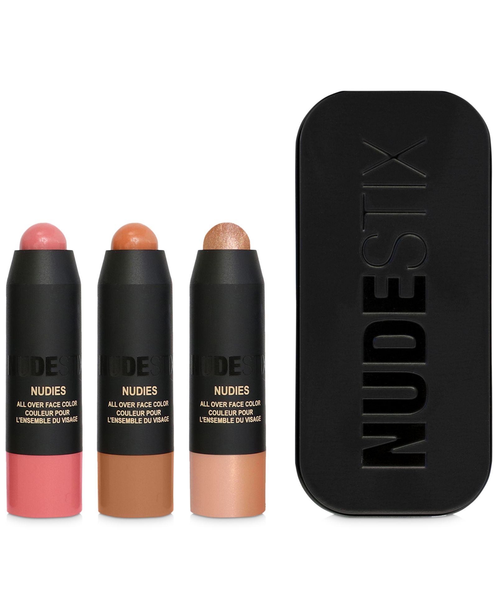 NUDESTIX набор мини-помад Rose N' Honey, 3 шт.