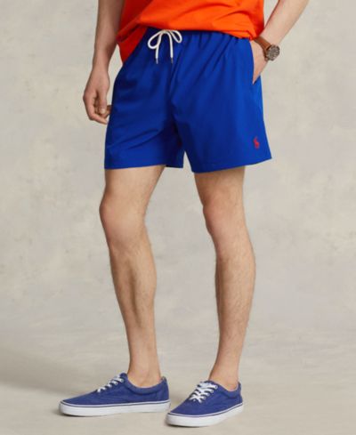Polo Ralph Lauren Men's Traveler Classic Swim Trunk Underwear, 5.75" inseam