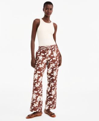 Floral Moroccan Brown