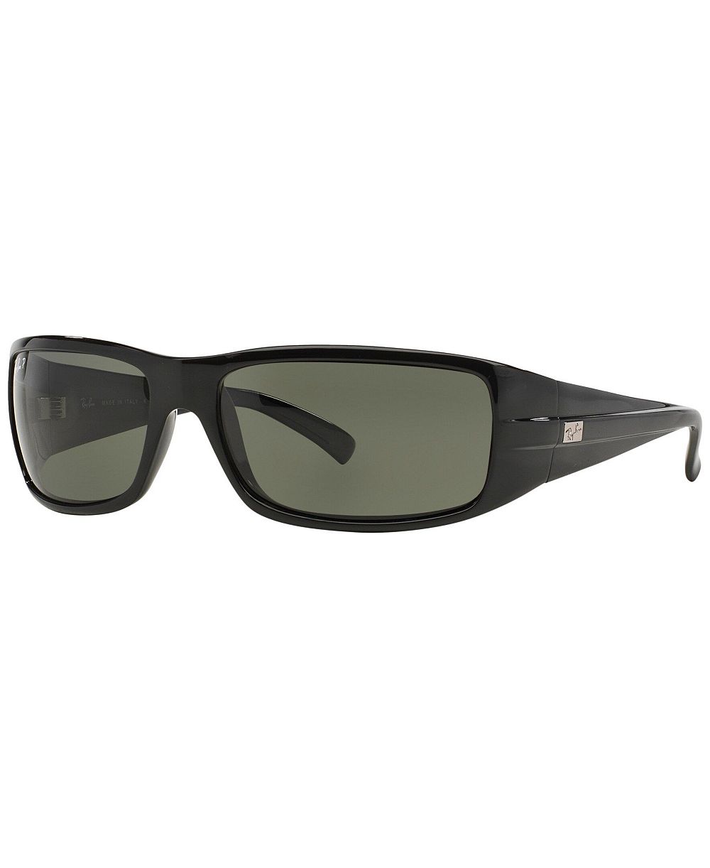 Ray-Ban Men's Rectangle Sunglasses, RB4057 61