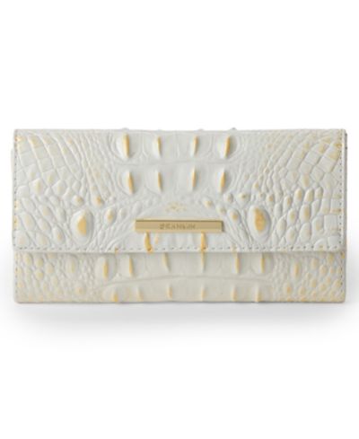 Brahmin Cordelia Embossed Mini Leather Wallet