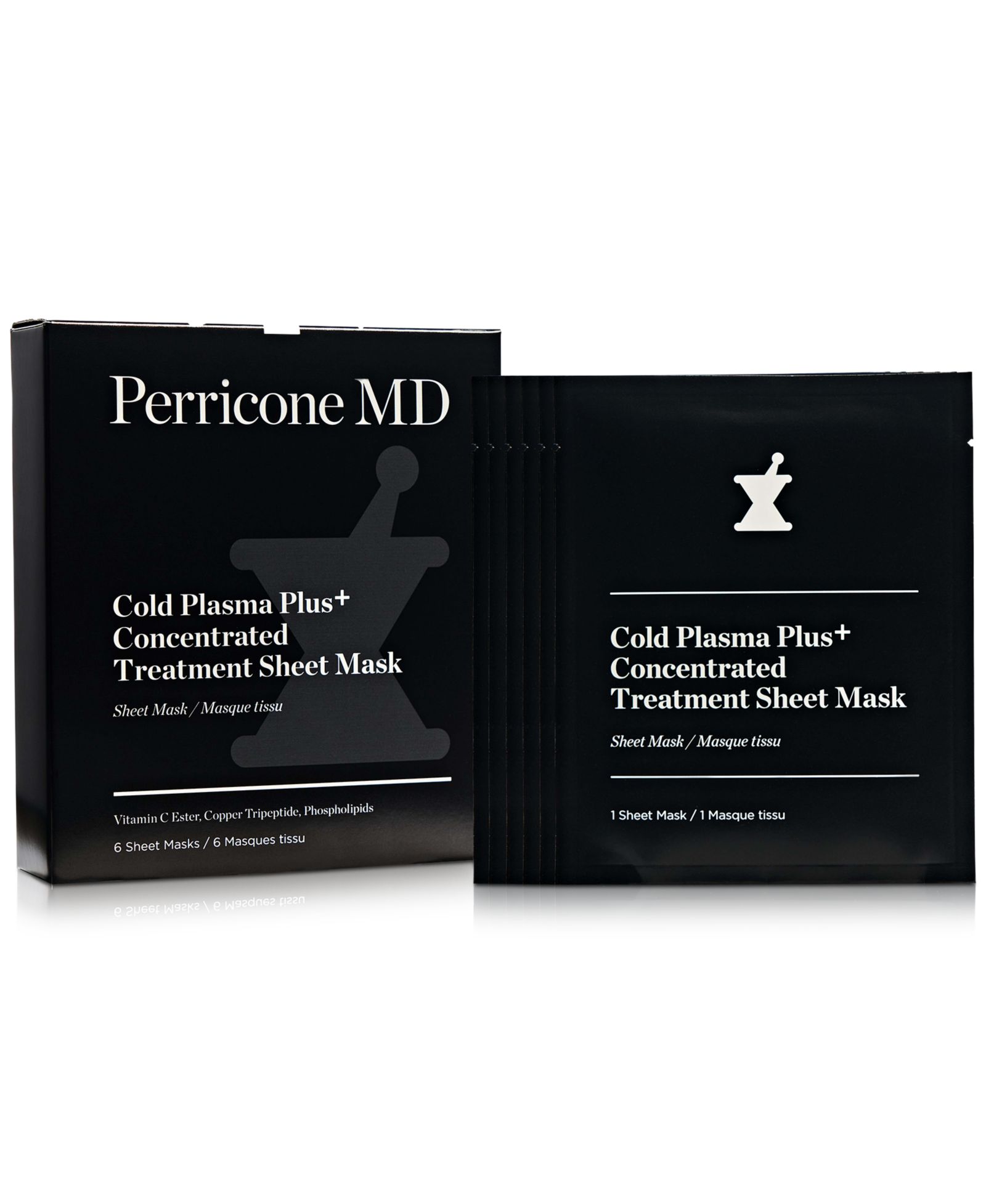 Perricone MD Cold Plasma Plus+ Concentrated Treatment Sheet Mask, 6-Pk.