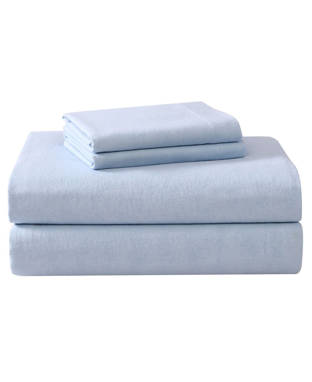 Комплект из 4 простыней Laura Ashley Solid Cotton Flannel, Full