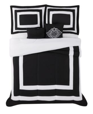 London Fog Rayne's 5 Piece Comforter Set, Queen