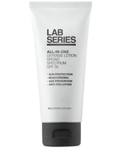 Lab Series Skincare for Men All-In-One Defense Lotion Moisturizer SPF 35, 3.4-oz.