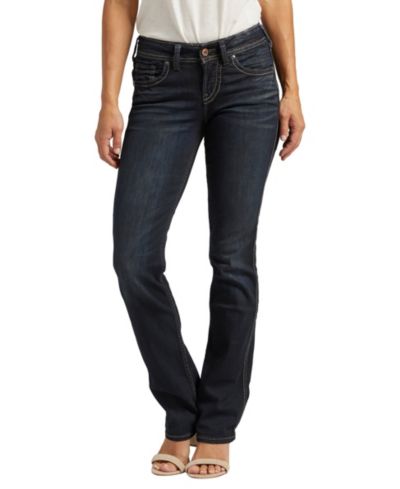 Silver Jeans Co. Suki Mid Rise Curvy Bootcut Jeans