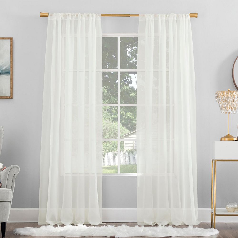 Тюлевая портьера No. 918 Mallory Sheer Voile Rod Pocket