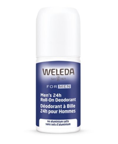 Weleda Men's 24 Hours Roll-On Deodorant, 1.7 oz