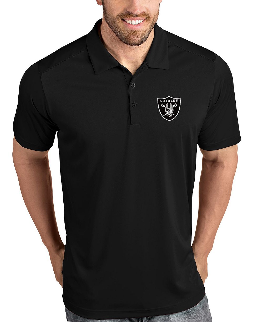Antigua Поло рубашка Las Vegas Raiders - Black