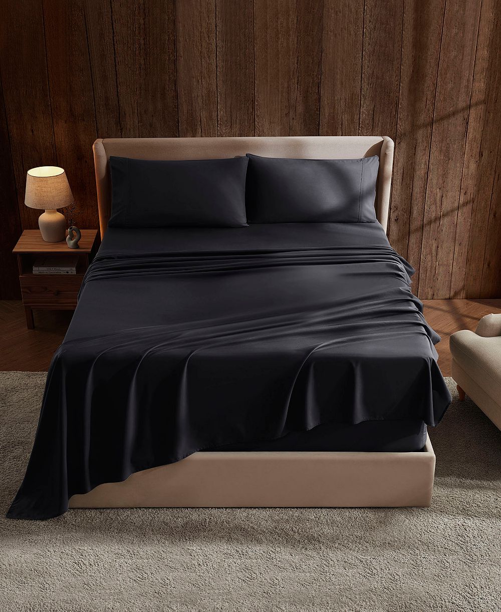 Комплект постельного белья Nestl Premier Collection Deep Pocket 4 Piece Sheet Set, Full