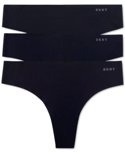 Комплект нижнего белья DKNY Women's 3-Pk. Litewear Cut Anywear Thong DK5026BP3