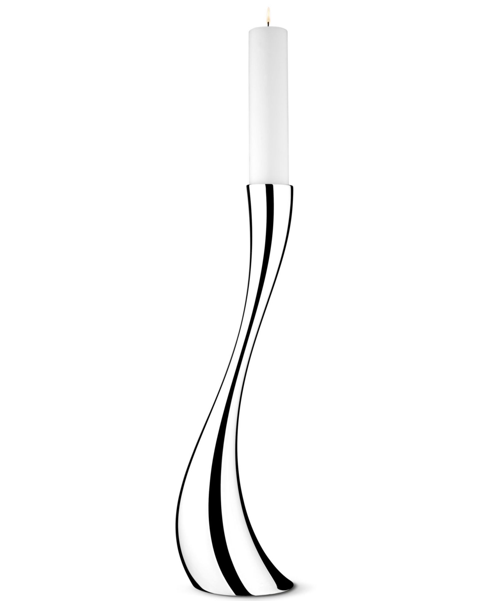 Georg Jensen Подсвечник Cobra Floor Candleholder, Large