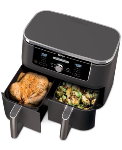 Аэрофритюрница Ninja Foodi® DZ401 6-in-1 10-qt. XL 2-Basket с технологией DualZone™
