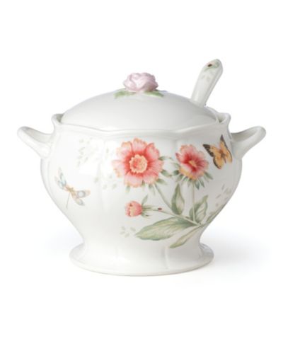 Butterfly Meadow 2-Piece Tureen & Ladle Set