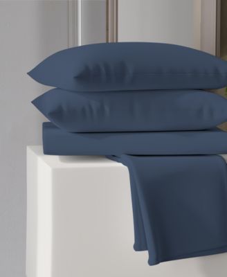 Ultra-Light Cool Crisp 100% Organic Cotton Percale 3-Pc. Sheet Set, Twin